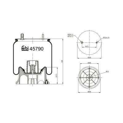 Febi Bilstein Air Spring 45790