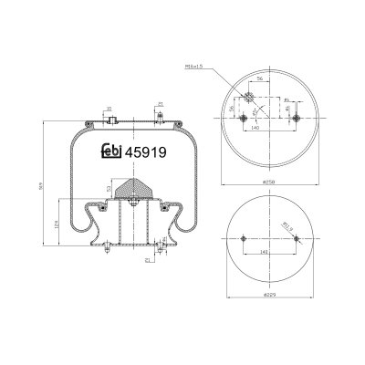 Febi Bilstein Air Spring 45919