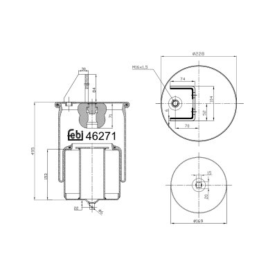 Febi Bilstein Air Spring 46271