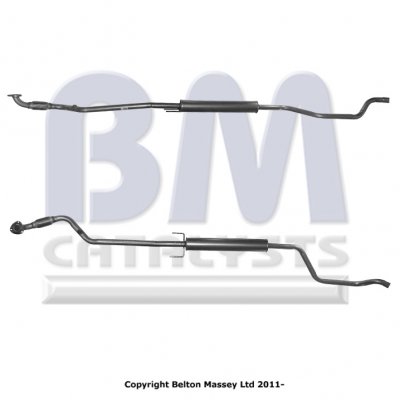 BM Cats Connecting Pipe Euro 4 BM50154