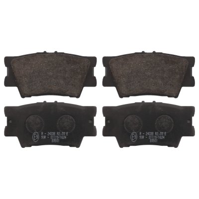 Blueprint Brake Pad Set ADT342168