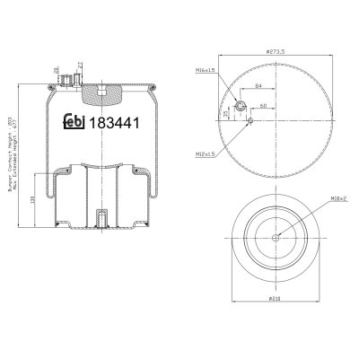 Febi Bilstein Air Spring 183441