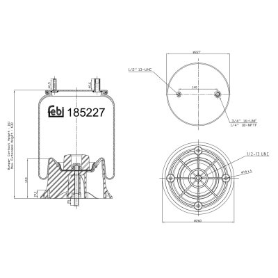 Febi Bilstein Air Spring 185227
