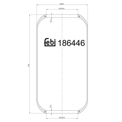 Febi Bilstein Air Spring 186446