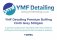YMF Detailing Premium Buffing Cloth Grey 500gsm