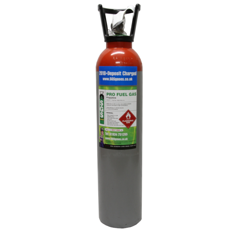 SGS Welding Gas Bottle Pro Fuel 10L YMF Car Parts
